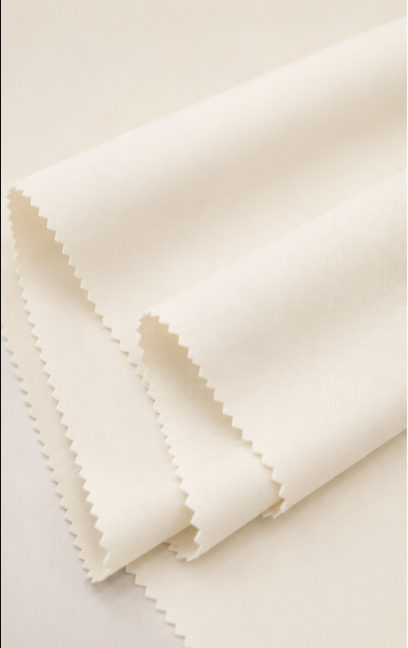 Ivory Poly-Viscose